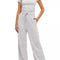Round Neck Short Sleeve T-Shirt and Pants Set