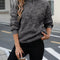 Cozy Checkered Fleece Quarter Zip Sweatshirt