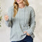 BiBi Cable Knit Round Neck Sweater