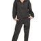 Zenana Scuba Half Zip Sweatshirt and Joggers Set